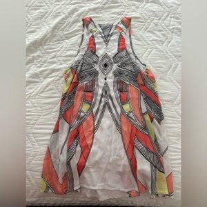Multiprint Color Dress